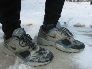 ice running shoes